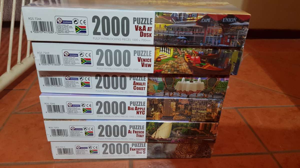 RGS - 6 x 2,000 Piece Puzzles