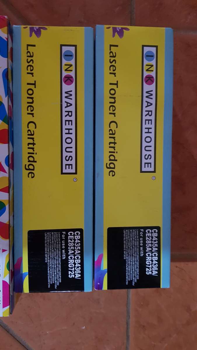 5 new Ink Cartridges, 2 Printers,Mouse,Keyboard,NumericUSBKey- TO BE USED FOR SPARE PARTS ONLY