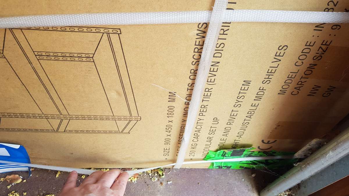 5 Tier Metal Shelving Storage Rack