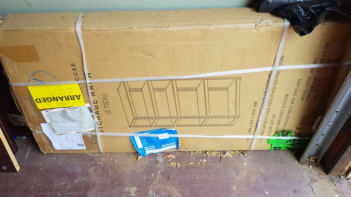 5 Tier Metal Shelving Storage Rack