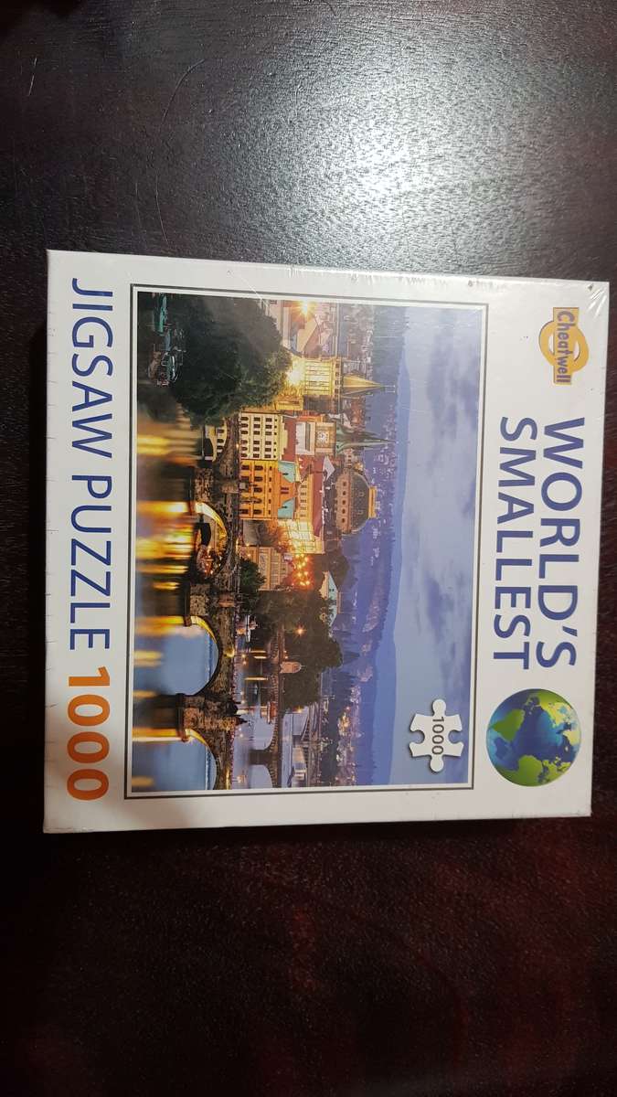 5 x 1,000 Piece World's Smallest Jigsaw Puzzles - Brand: Cheatwell
