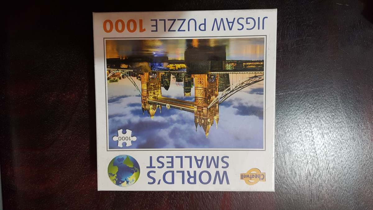 5 x 1,000 Piece World's Smallest Jigsaw Puzzles - Brand: Cheatwell