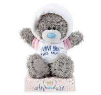 2 x Teddy Bears - It may be small but I'm sorry & I love you this much