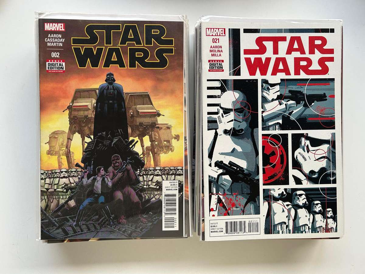 2015 MARVEL  Star Wars Vol 2 series 61 of 72 comics