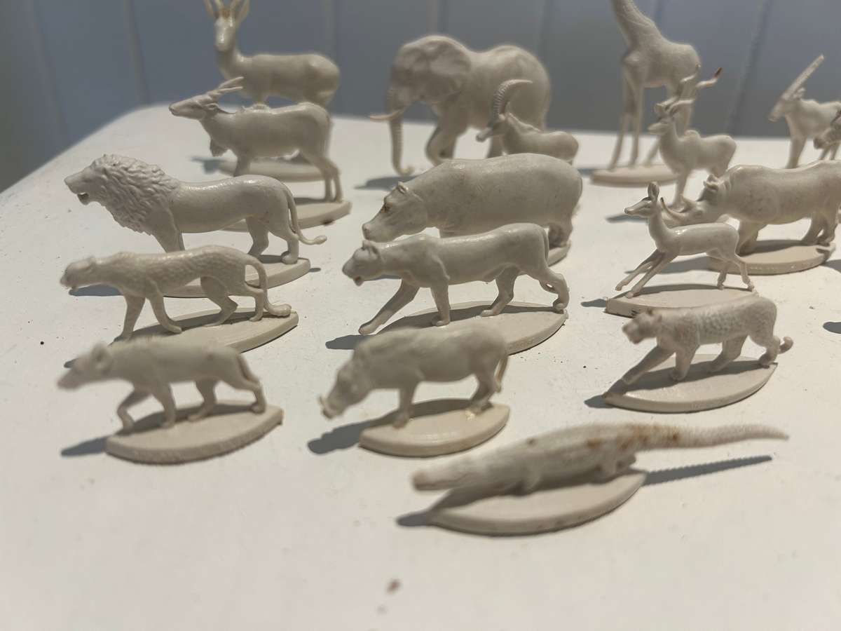 Complete set of 21 1960s vintage Genuine COKE COCA COLA WILD ANIMALS of SOUTH AFRICA