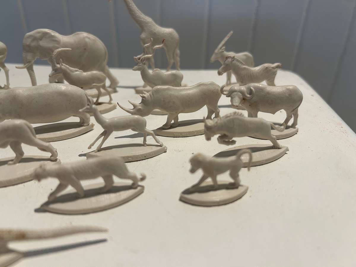 Complete set of 21 1960s vintage Genuine COKE COCA COLA WILD ANIMALS of SOUTH AFRICA