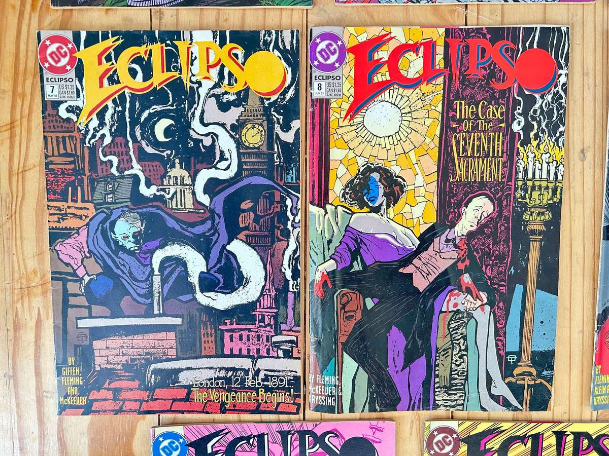 DC Comics ECLIPSO lot of 11 comics No 2-5, 7-12 & 16