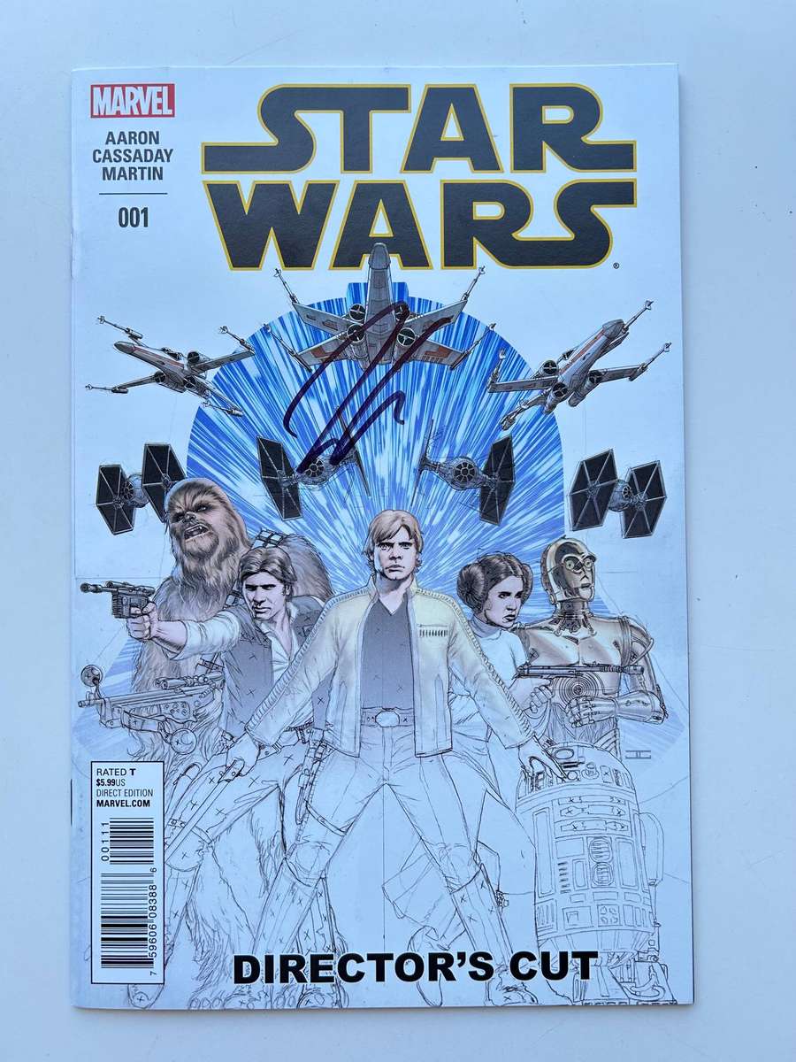 Jason Aaron Autographed MARVEL Star Wars Vol 2 No 1 with COA