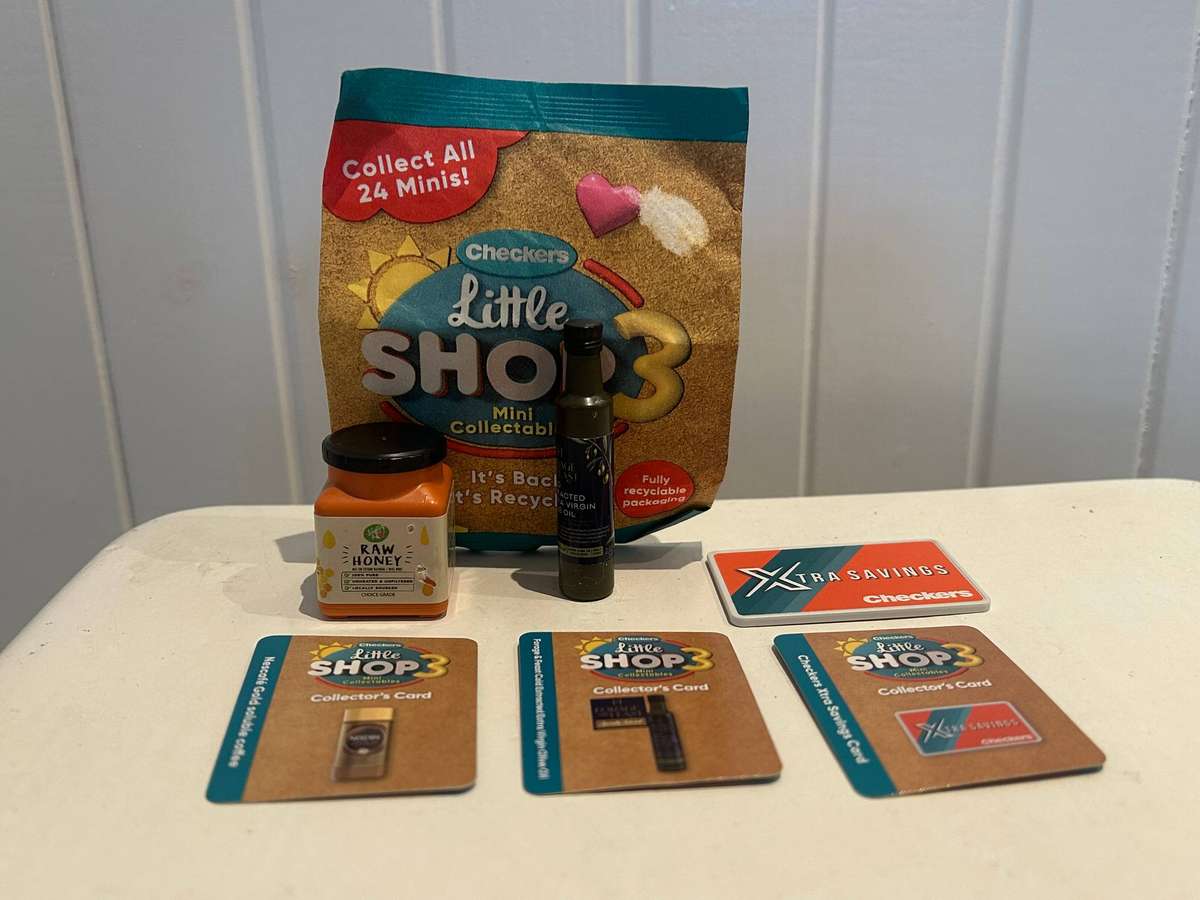 CHECKERS Little Shop 3 Forage Feast, Raw Honey & Xtra Savings Card