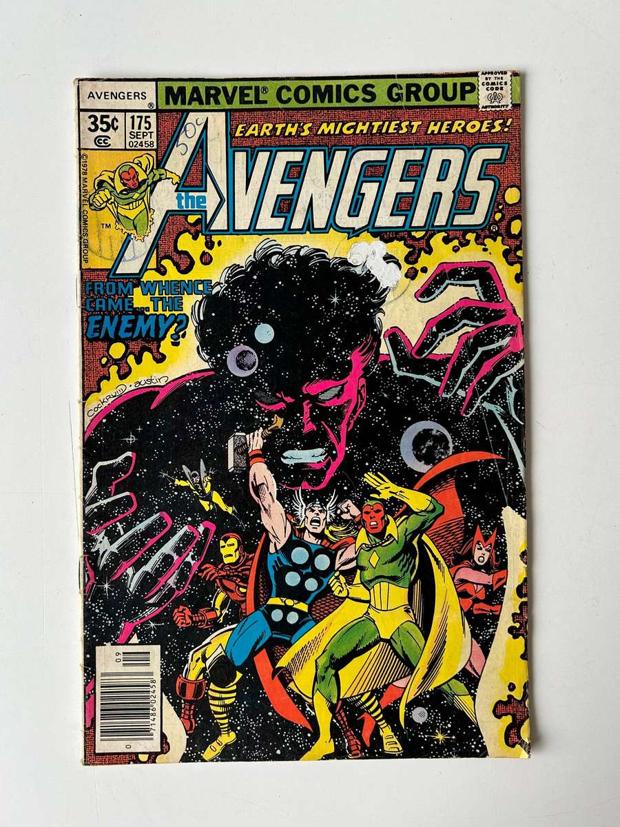 Marvel Comics AVENGERS no 175 Sept 1978