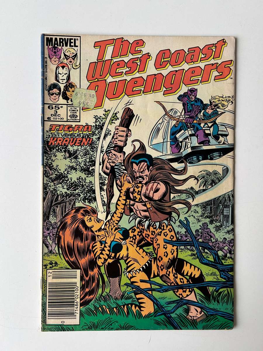 Marvel Comics AVENGERS WEST COAST no 3 Dec 1985