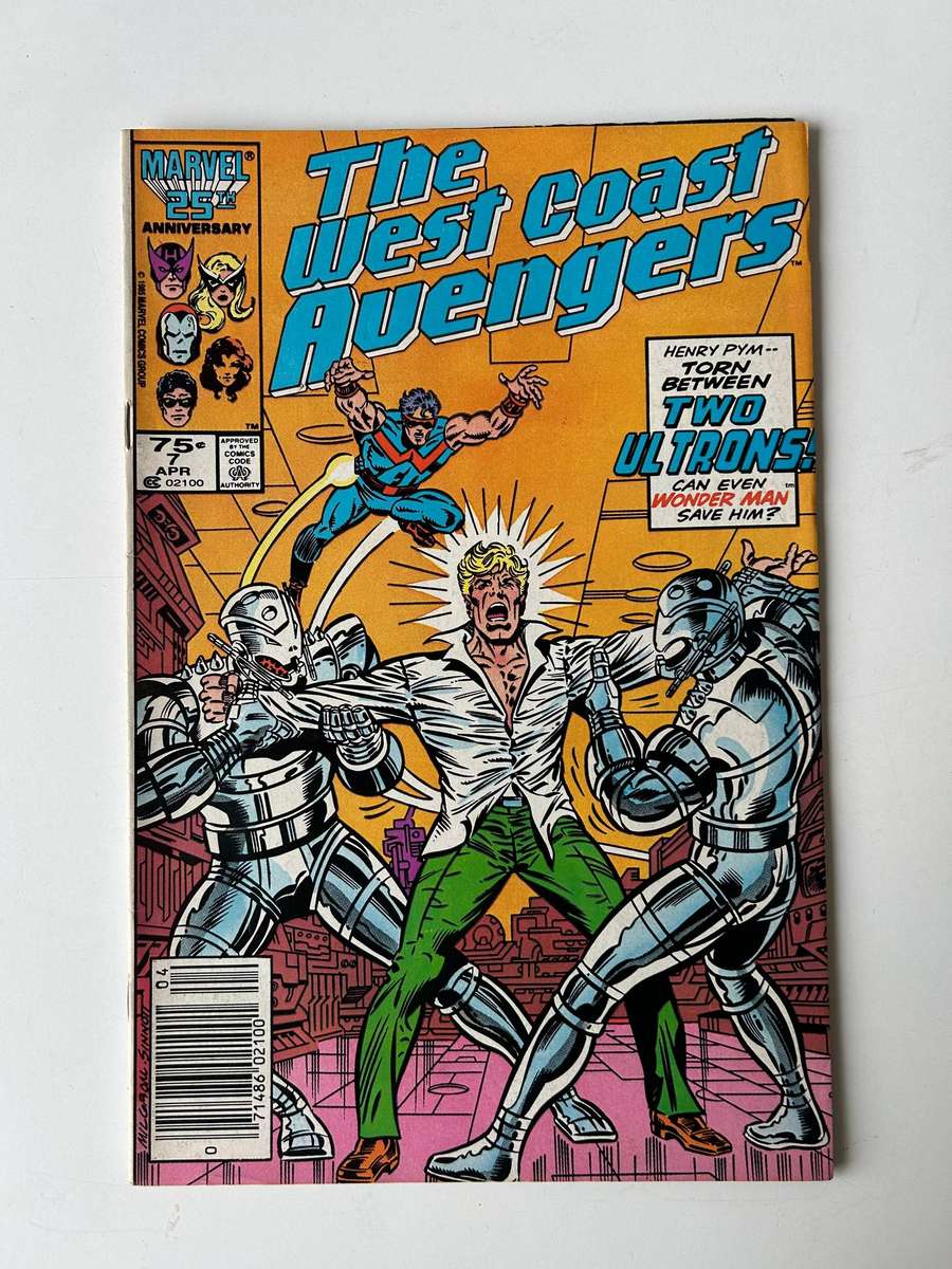 Marvel Comics AVENGERS WEST COAST no 7 Apr 1986