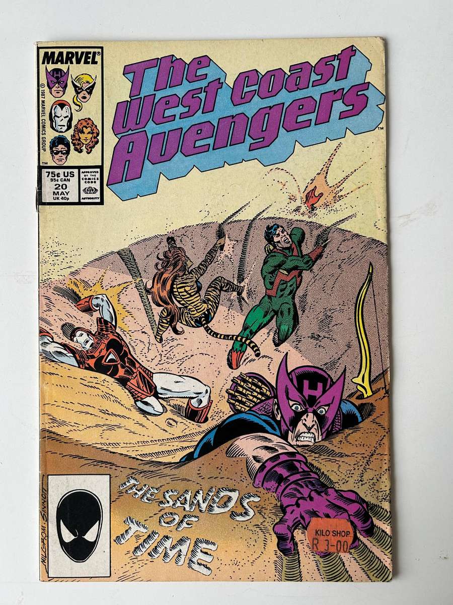 Marvel Comics AVENGERS WEST COAST no 20 May 1987