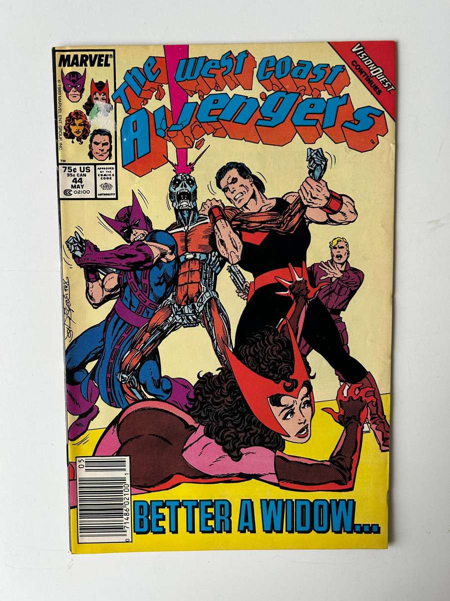 Marvel Comics AVENGERS WEST COAST no 44 May 1989