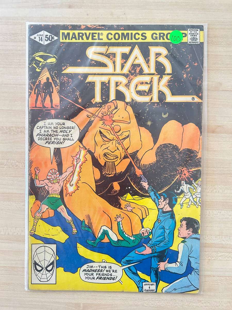 Marvel Comics STAR TREK no 14 June 1981 FN condition