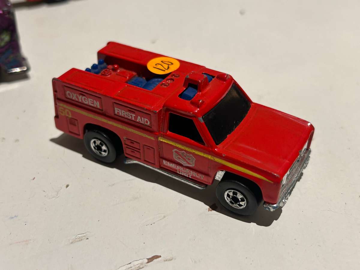 Hotwheels EMERGENCY VEHICLE diecast by Hotwheels 1974