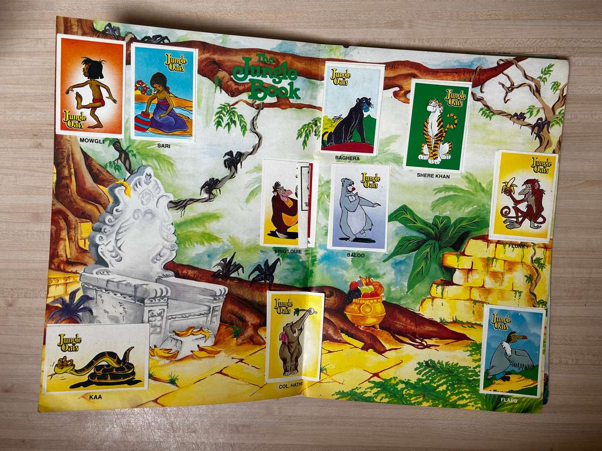 rare 1983 South African IT'S DISNEY 83 a Colin Penn Swop Sensation Sticker Album