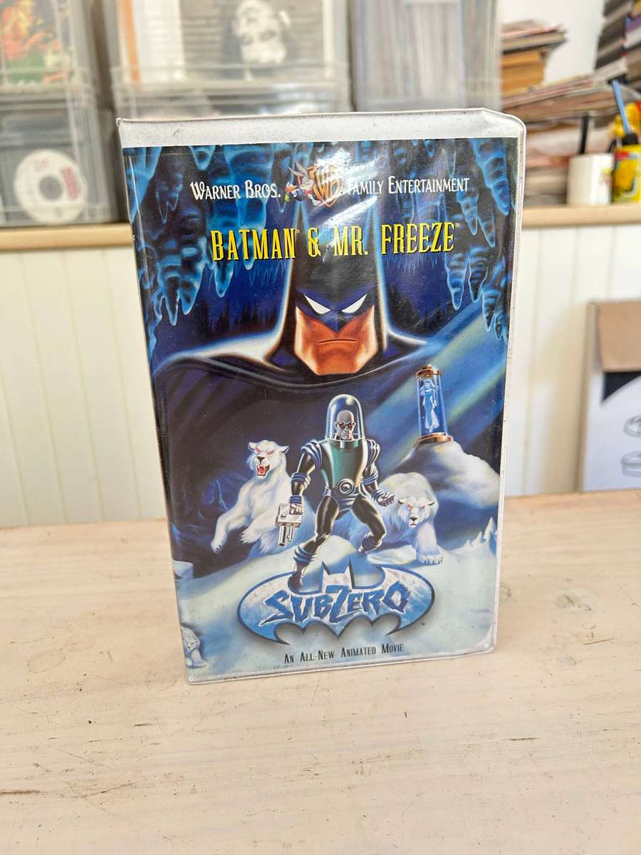 The BATMAN SUB ZERO Animated Movie VHS NTSC USA import
