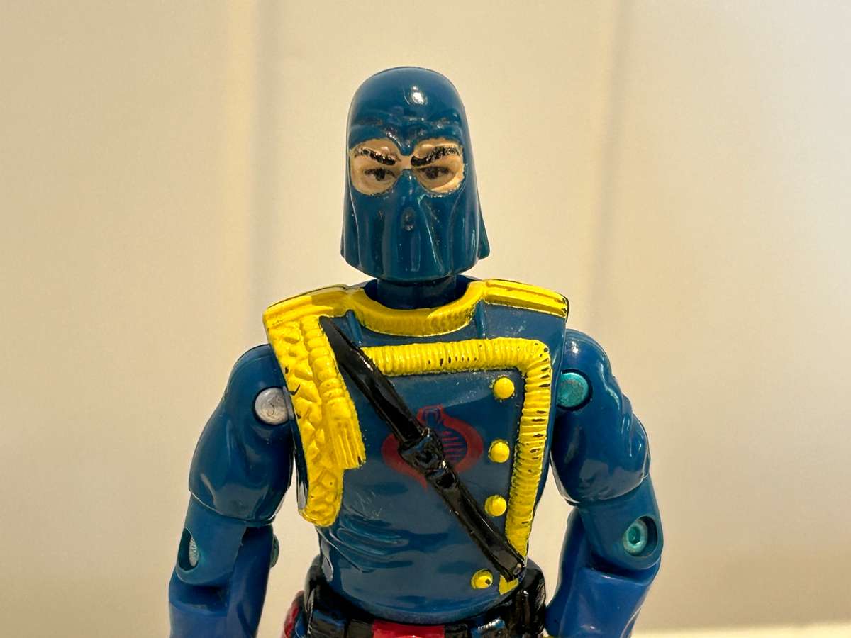 Vintage GI JOE action figure COBRA COMMANDER from 1992 by Hasbro