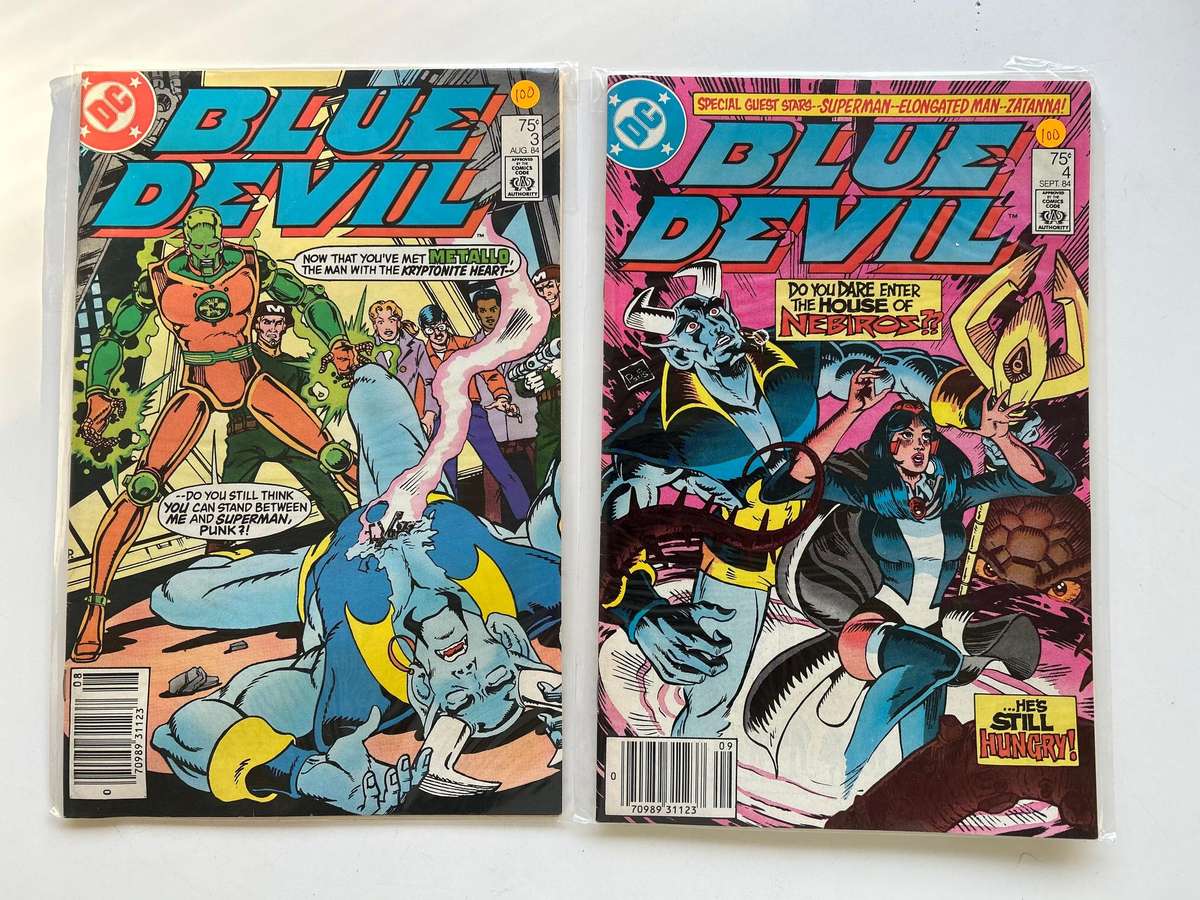 DC comics The BLUE DEVIL lot of 14 comics!