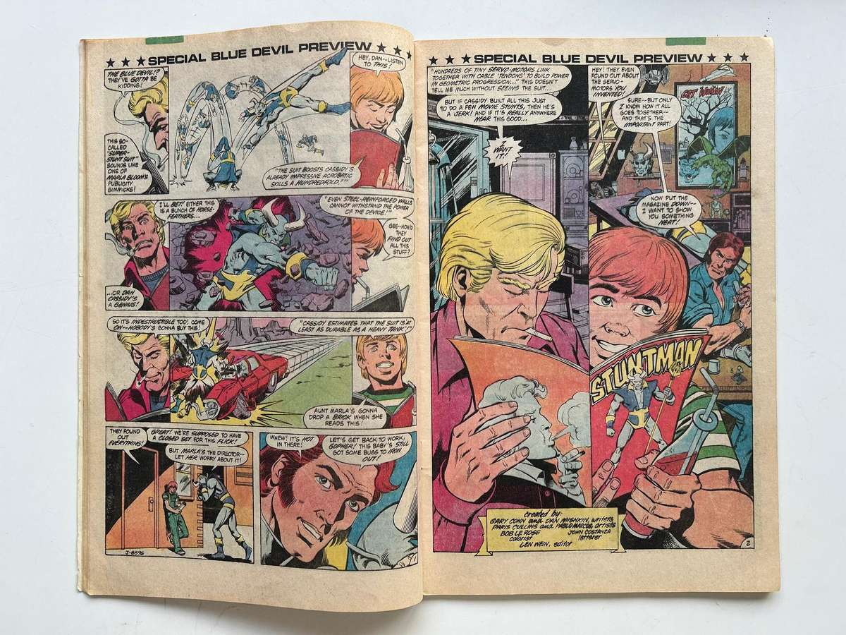 1st Appearance of the BLUE DEVIL in Firestorm Vol 2 No 24 June 1984