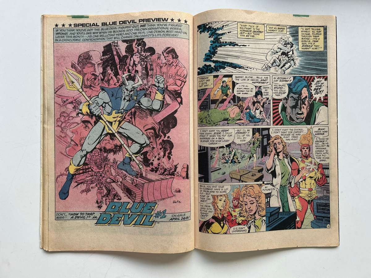 1st Appearance of the BLUE DEVIL in Firestorm Vol 2 No 24 June 1984