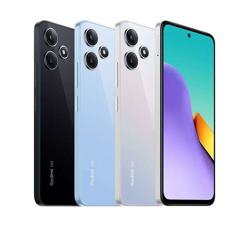 XIAOMI Redmi 12 5G 256GB Polar Blue Mobile Phone Global Rom Android 14  HyperOS