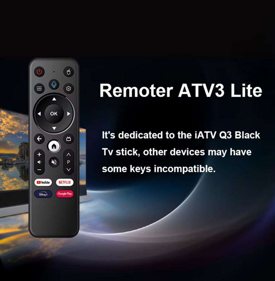 Ultralink  Replacement Bluetooth Voice Wireless Remote Controller Android Smart Box