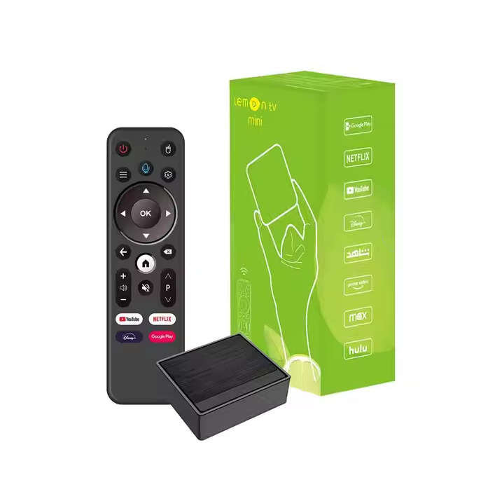 Android 12.0 Lemon Mini Allwinner H618 Quad-Core 64bit 2GB RAM 16GB ROM with 5G WiFi 4K HD TV Box