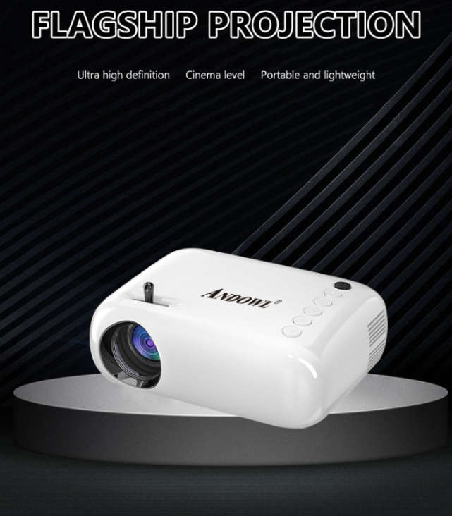4K LED lamp projector with Ultra HD resolution  Andowl Q-HD220