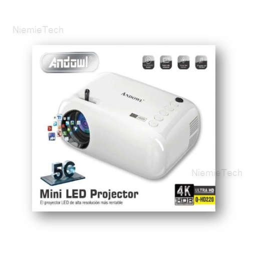 4K LED lamp projector with Ultra HD resolution  Andowl Q-HD220