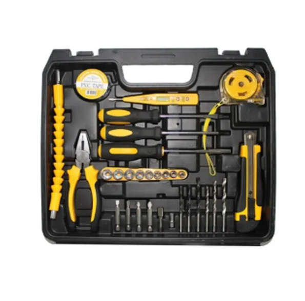 Cordless Lithium Battery Electric Drilling Screwdriver Bits Set Q-Gj011