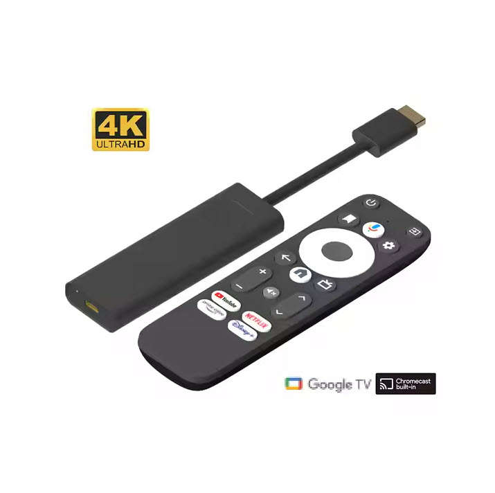 D Color GD1 Android 14 Google TVOS Netflix Disney Certified Google TV Supports 2GB 16GB & 4K