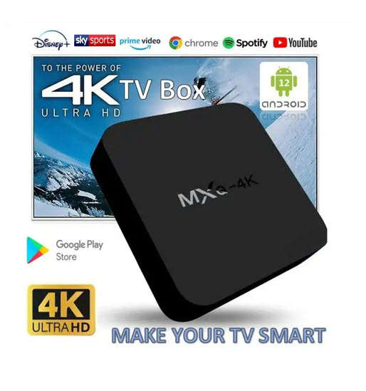 Android 12.1  MXQ Pro Tv Box