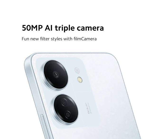 Xiaomi Redmi 13C 8GB Ram 256GB Rom Dual Sim - Midnight Black