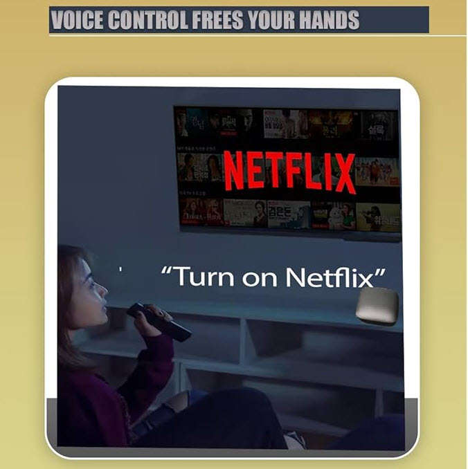 Remote Control for Xiaomi TV Box S (2nd Gen) 4K, Replacement Remote Control for Mi Box S 2nd Gen