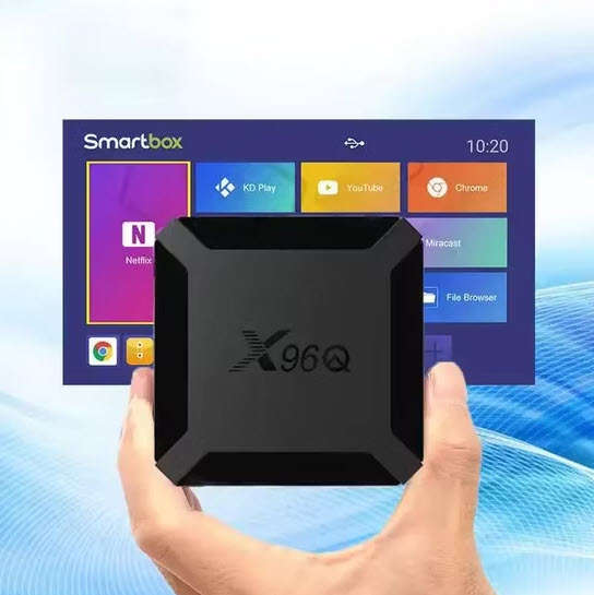 Original X96Q Allwinner H313 Quad-Core 64bit Android Tv Box 16GB Rom