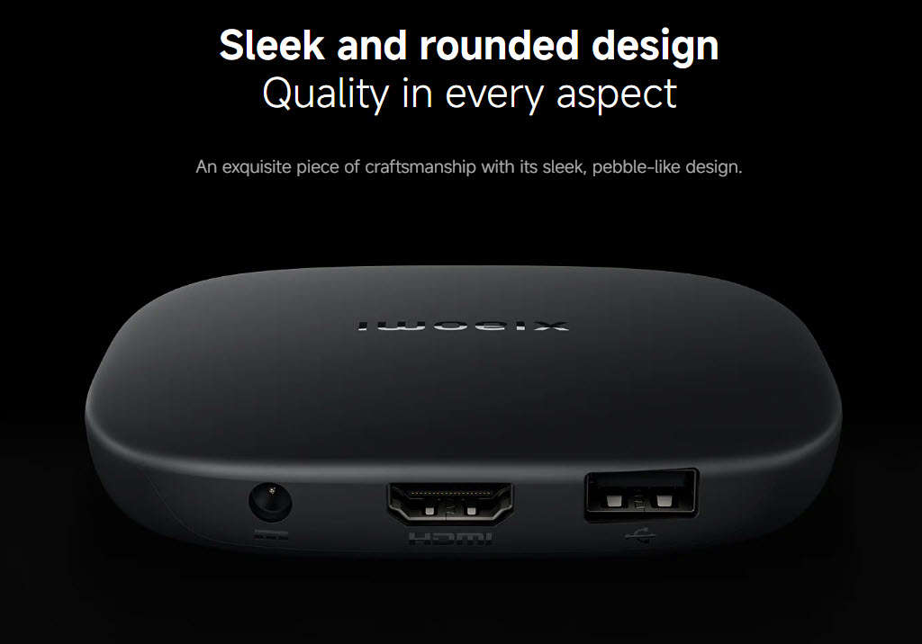 Introducing Xiaomi Mi Box Gen 3 Goggle and Netflix Certified 32GB Android 14 TVOS Tv Box Wi-Fi 6e