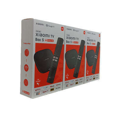 Introducing Xiaomi Mi Box Gen 3 Goggle and Netflix Certified 32GB Android 14 TVOS Tv Box Wi-Fi 6e