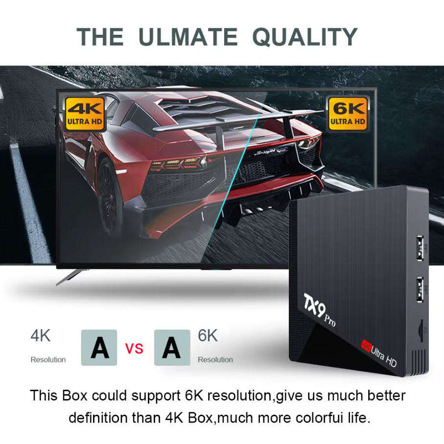 TX9 PRO set top box 4K HD 5G WIFI 8+128GB H313 Android 12.1 TV BOX