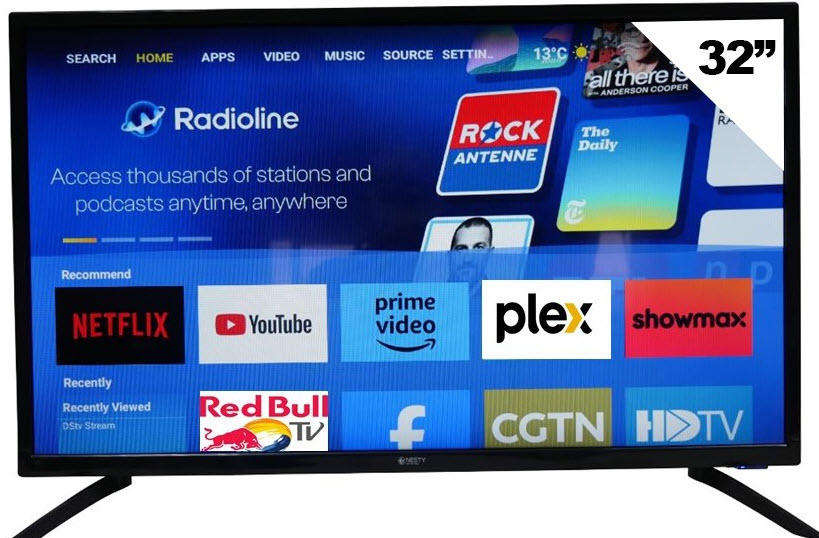 Nesty 32 Inch High Definition Ready Netflix Android Smart