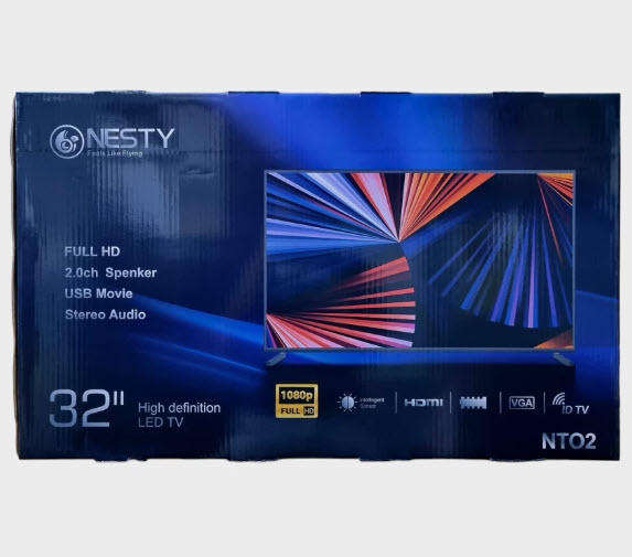 Nesty 32 Inch High Definition Ready Netflix Android Smart
