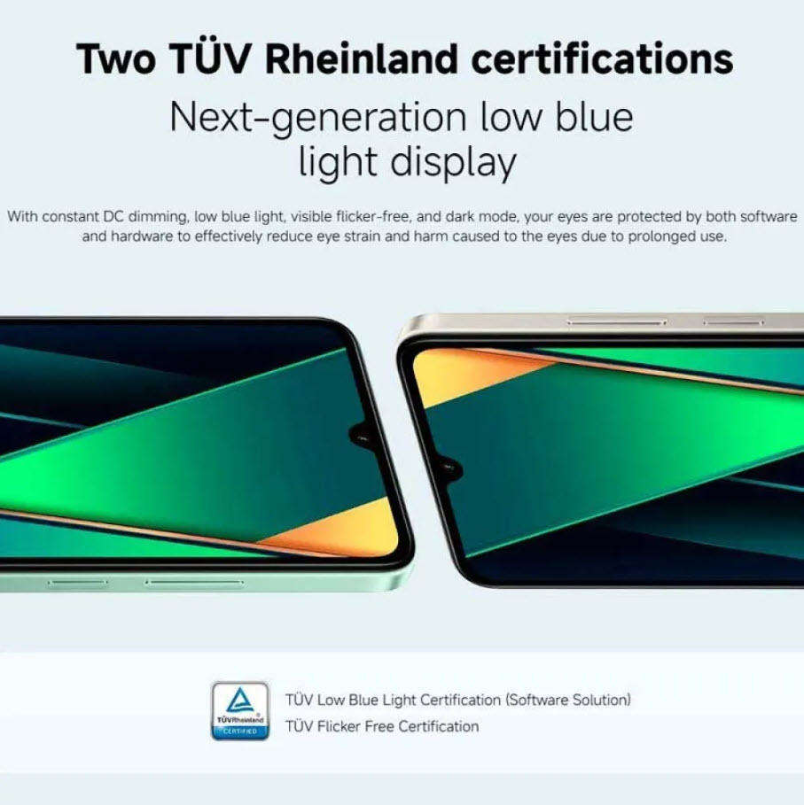 Xiaomi POCO C75  Black-Smartphone 6+128GB,  Immersive 6.88" 120Hz display,  5160mAh battery