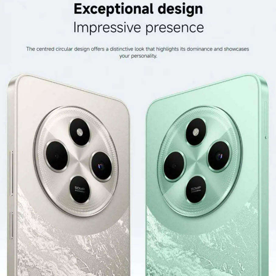 Xiaomi POCO C75  Black-Smartphone 6+128GB,  Immersive 6.88" 120Hz display,  5160mAh battery