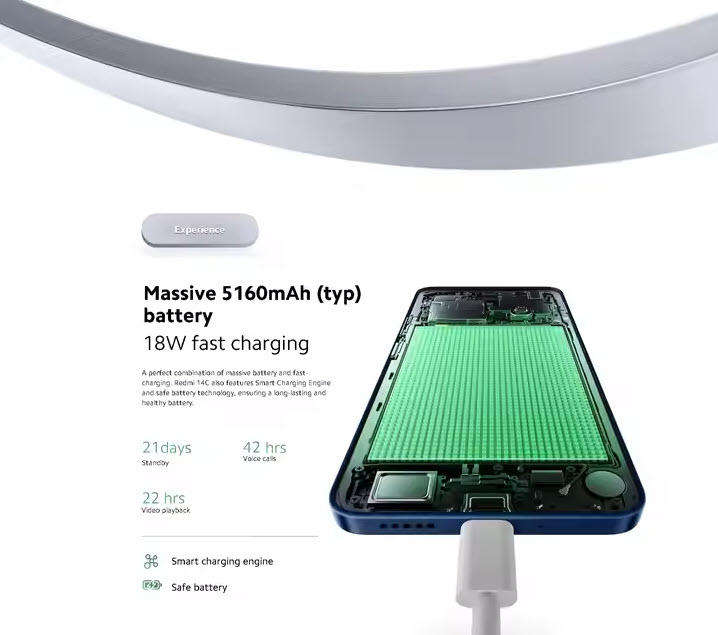 Starry Blue Xiaomi Redmi 14C 128GB