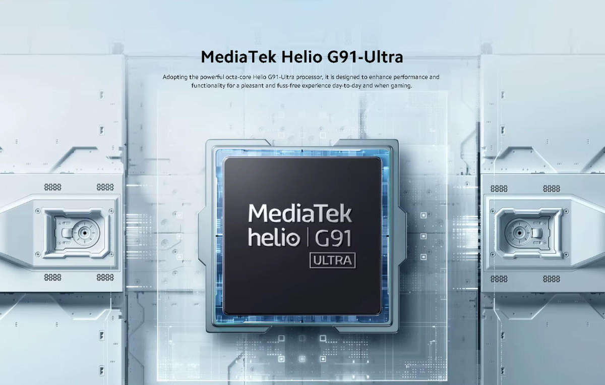 Ocean Blue Xiaomi Redmi 13 6.8 inch 90Hz Display 128GB Mobile Phone