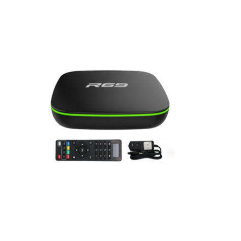 TV Box R69 Android 14 Dual Wifi 2.4G&5G Ram 2GB Rom 16GB Media player