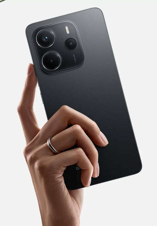 Midnight Black Xiaomi Redmi Note 14, NFC 6GB/128GB 120Hz AMOLED Screen