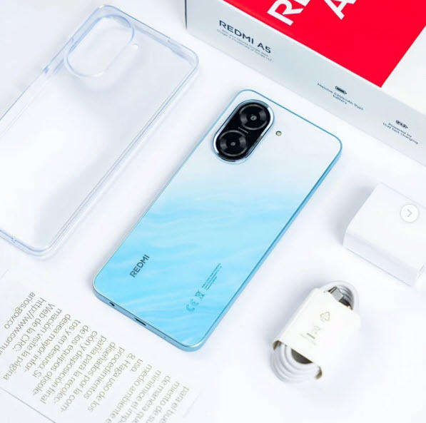 Ocean Blue Xiaomi Redmi A5 Dual Sim 128GB up to 1TB expansion - 6.88 120Hz Display