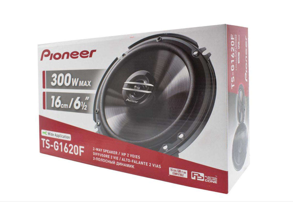 Pioneer TS-G1620F 6" 300W Coaxial 2-Way Speaker